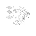 Jenn-Air JMW2430WW02 internal oven parts diagram