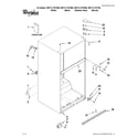 Whirlpool WRT1L1TZYB00 cabinet parts diagram