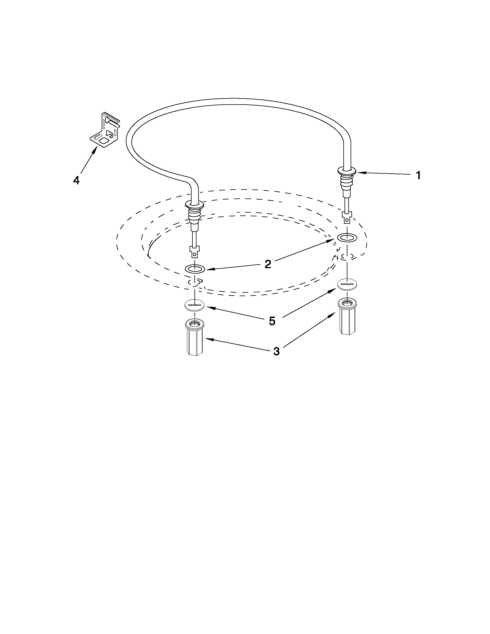 Whirlpool DU1030XTXS2 heater parts diagram