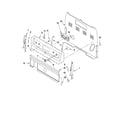 Amana AER5823XAS1 control panel parts diagram