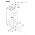 Maytag MGT8885XB02 cooktop parts diagram
