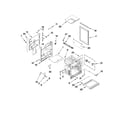 Maytag MGT8885XB02 chassis parts diagram