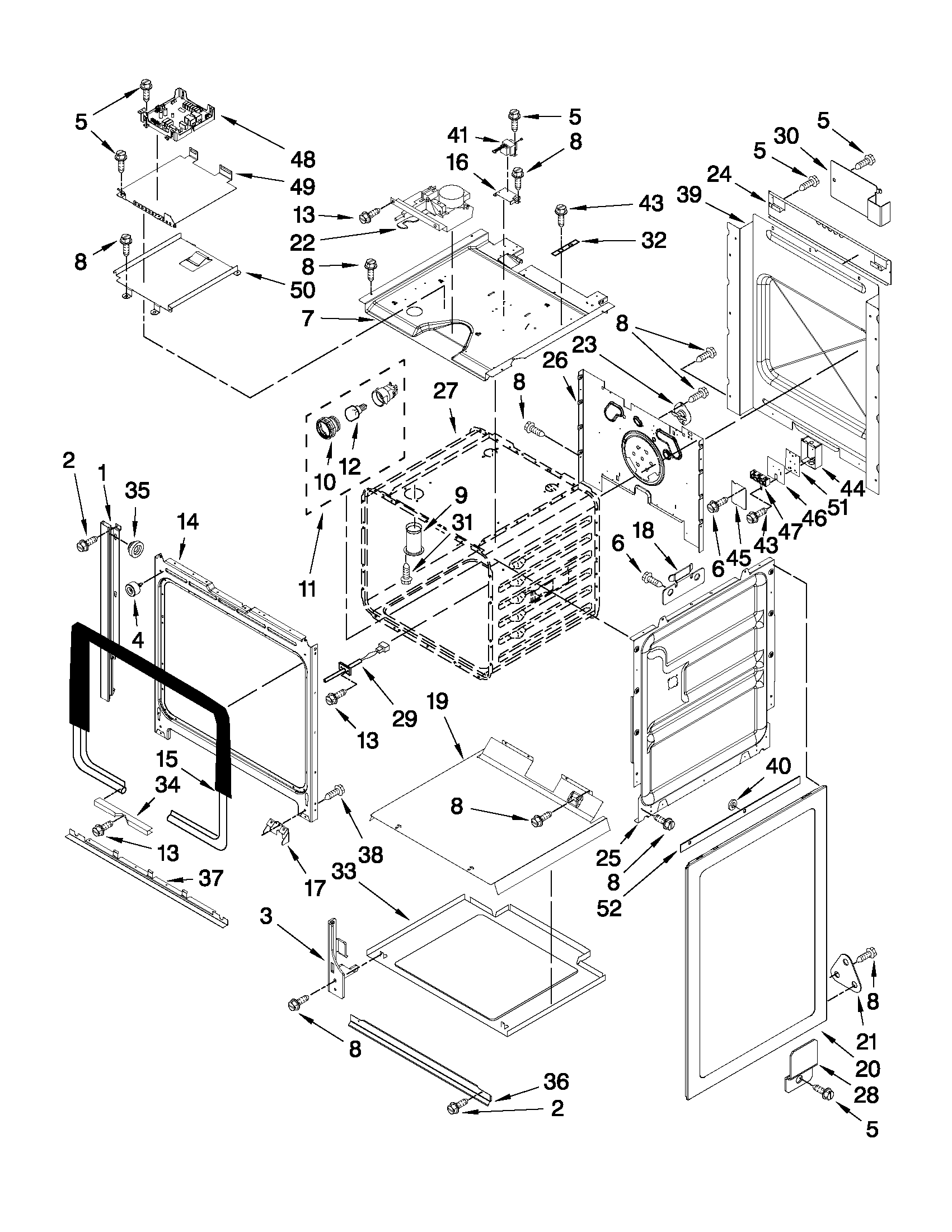 KitchenAid KESS907SSS04 oven parts diagram