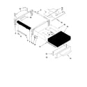 KitchenAid KESS907SWW04 drawer parts diagram