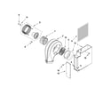 Jenn-Air JED8345ADB14 blower unit parts diagram
