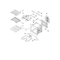 Jenn-Air JMW3430WS01 internal oven parts diagram