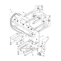 Whirlpool GFG461LVT2 manifold parts diagram