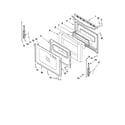 Whirlpool GFG461LVT2 door parts diagram