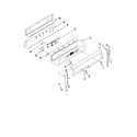 Whirlpool GGE388LXB01 control panel parts diagram