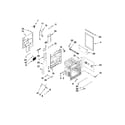 Whirlpool GGE388LXB01 chassis parts diagram