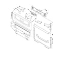 Amana AGR5844VDD2 control panel parts diagram