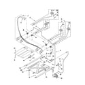 Amana AGR5844VDD2 manifold parts diagram