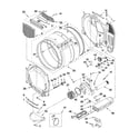 Whirlpool CEW9100VQ0 bulkhead parts diagram