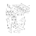 KitchenAid KGRS505XWH02 manifold parts diagram