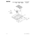 Maytag MGR8670AW0 cooktop parts diagram