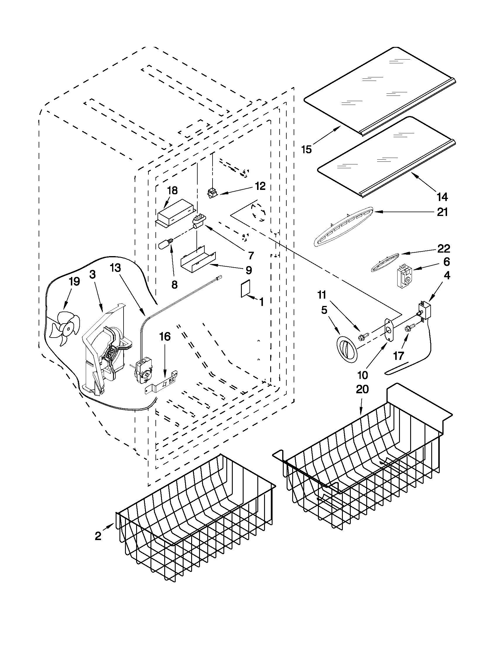 Maytag 5VMV188NAS00 liner parts diagram