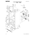 Maytag MFI2665XEB6 cabinet parts diagram