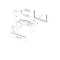 Maytag MMV1164WW4 cabinet and installation parts diagram
