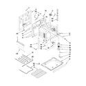 Whirlpool WDE150LVS0 chassis parts diagram
