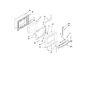Whirlpool WDE150LVS0 door parts diagram