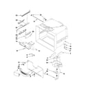 Amana AFD2535DEB10 freezer liner parts diagram