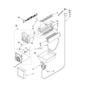 Amana AFD2535DEB10 icemaker parts diagram