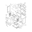 Whirlpool WFG231LVB0 chassis parts diagram