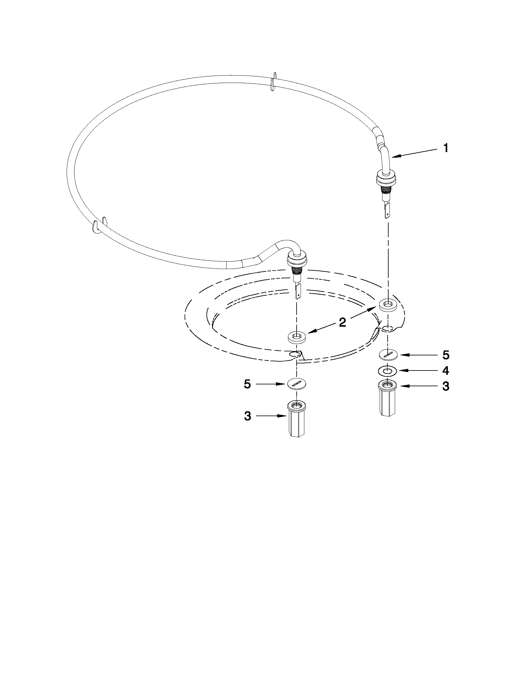 Whirlpool WDT910SSYM1 heater parts diagram