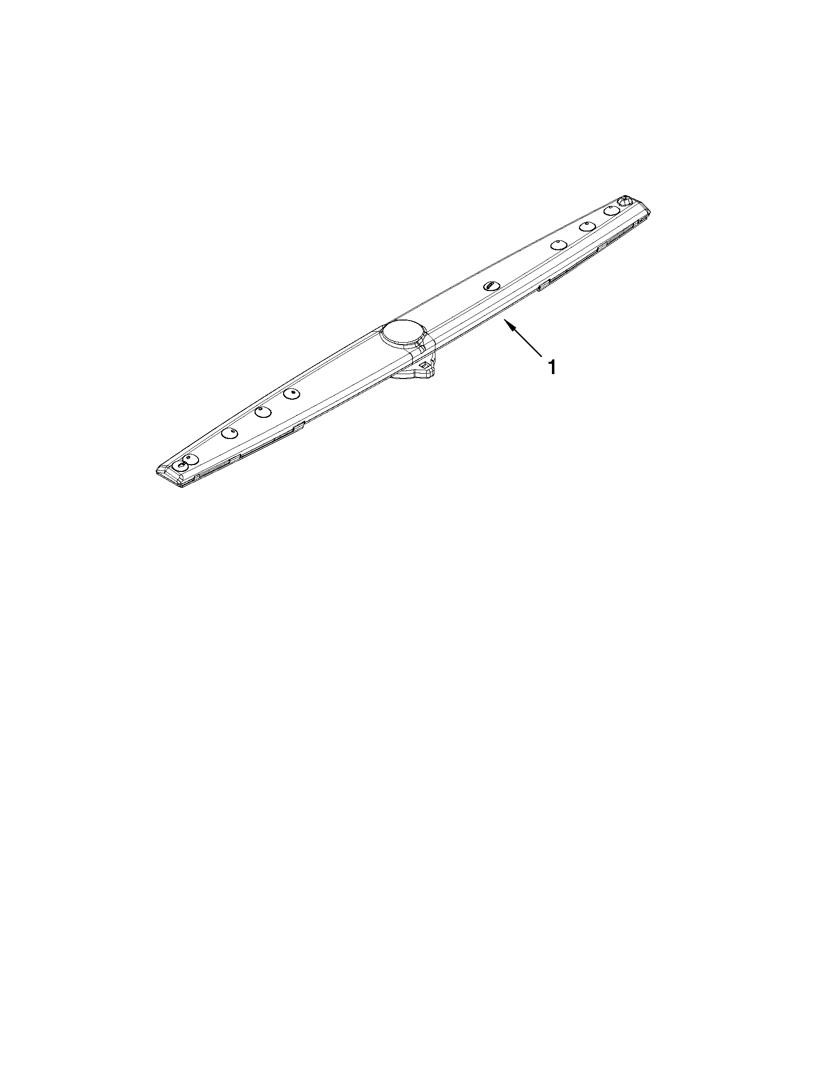 Whirlpool WDT910SSYM1 lower washarm parts diagram