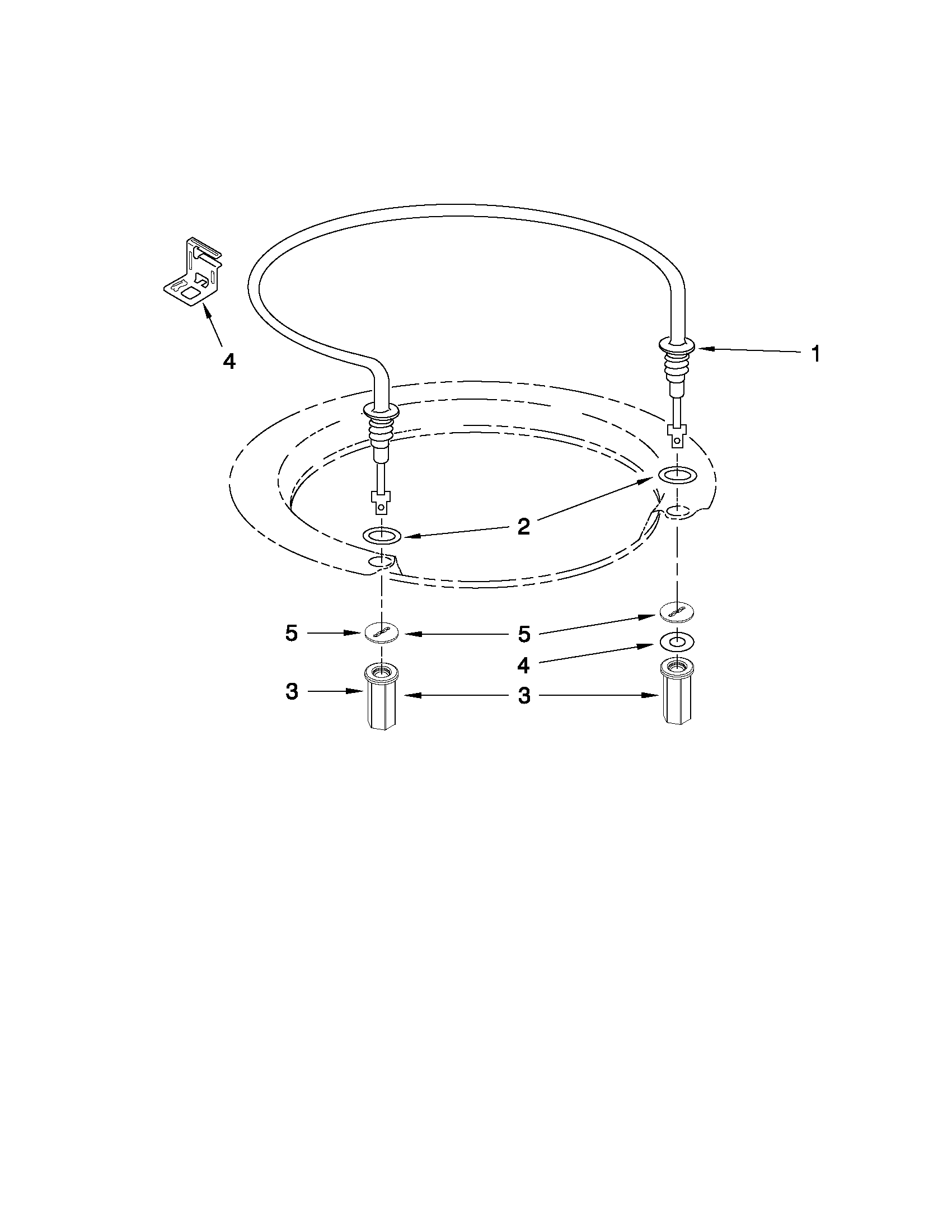 Whirlpool 7WDT770PAYM3 heater parts diagram