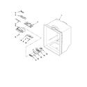 Whirlpool EB9FVBRWS05 refrigerator liner parts diagram
