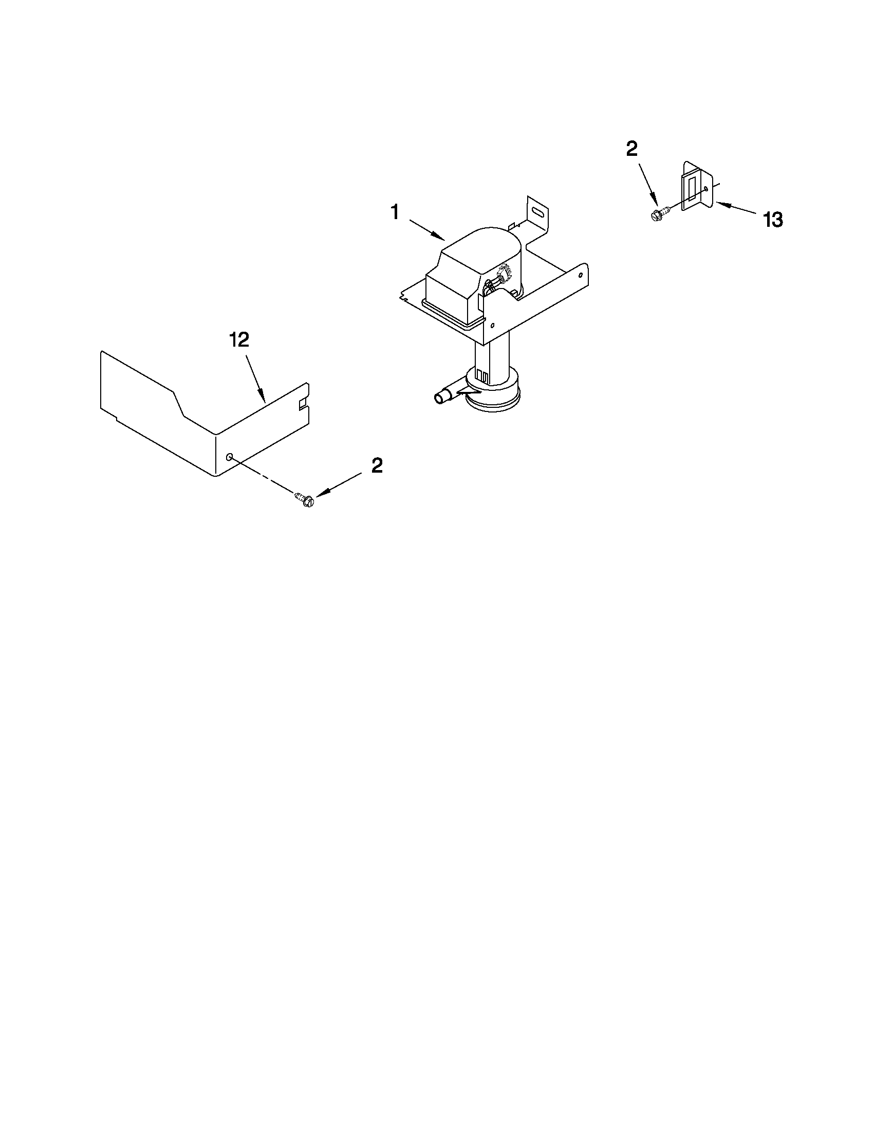 KitchenAid KUIA18NNJS5 pump parts diagram