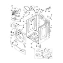Maytag MDG22PRBWW0 cabinet parts diagram