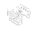 Maytag YMER7660WW0 control panel parts diagram