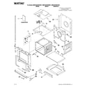 Maytag MEW7630WDB01 lower oven parts diagram