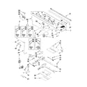 Maytag MGT8885XS00 manifold parts diagram
