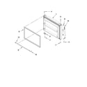 Maytag M9BXXGMYB00 freezer door parts diagram