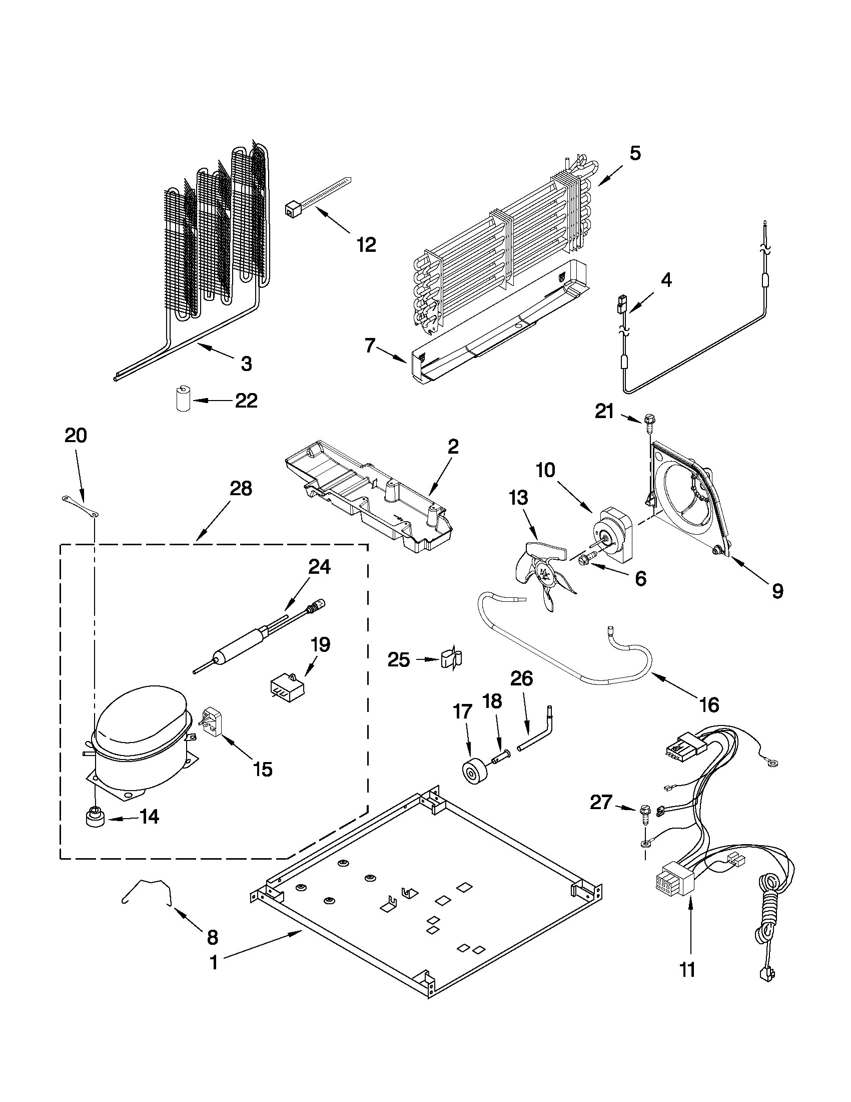 Maytag M9BXXGMYB00 unit parts diagram