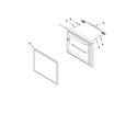 Maytag MBF2258XEB3 freezer door parts diagram