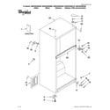 Whirlpool W8RXNGMWB00 cabinet parts diagram