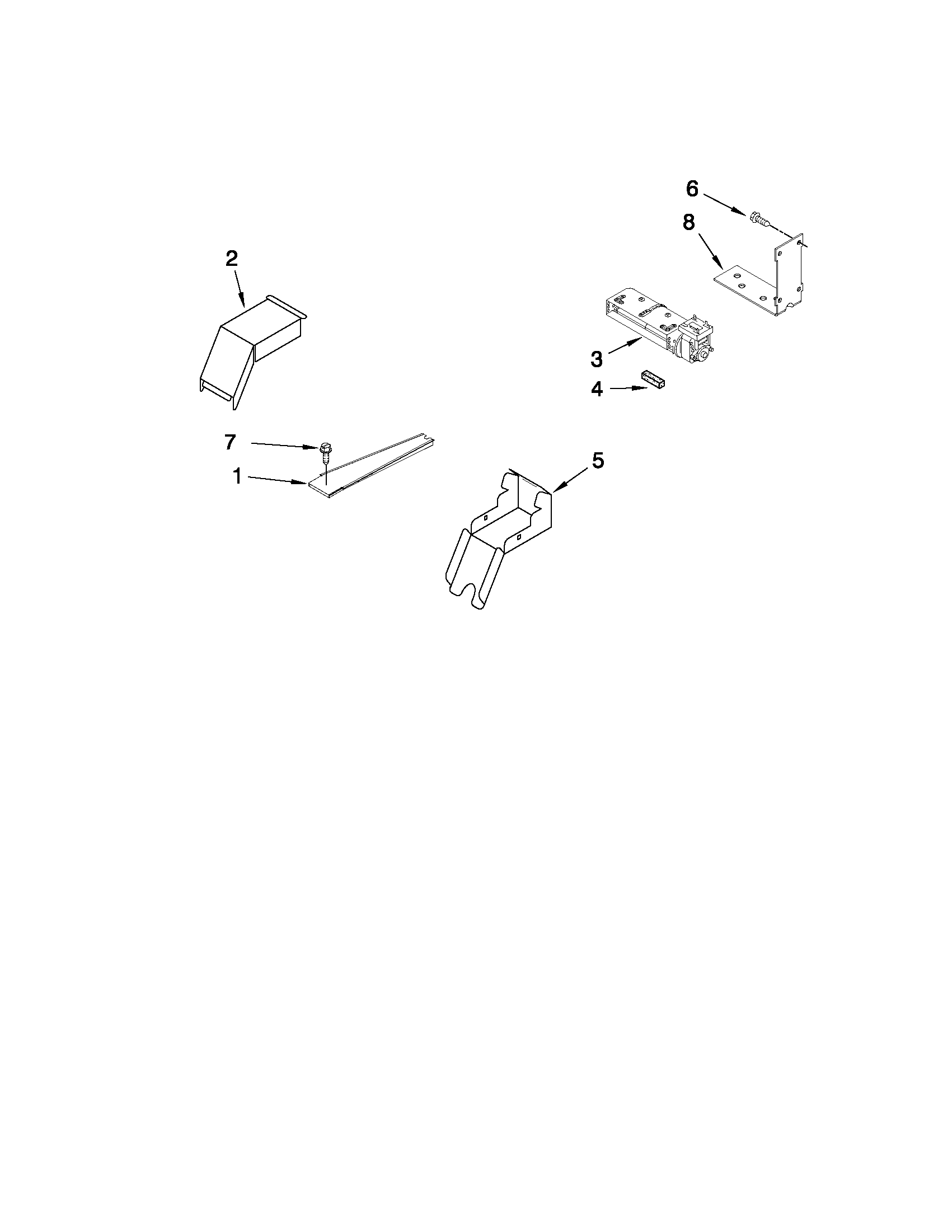 KitchenAid YKERS807SS04 top venting parts diagram