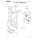 Maytag MFI2569YEB0 cabinet parts diagram