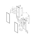 Maytag MFI2569YEB0 refrigerator door parts diagram