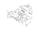Whirlpool GSC309PVS02 top venting parts diagram
