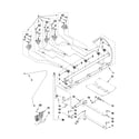 KitchenAid KGRS202BWH0 manifold parts diagram