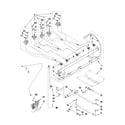 KitchenAid KGRS308BSS0 manifold parts diagram