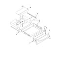 KitchenAid KGRS308BSS0 drawer parts diagram