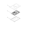 KitchenAid KIRS608BSS0 interior parts diagram