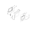 KitchenAid KIRS608BSS0 door parts diagram