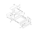 KitchenAid KIRS608BSS0 drawer parts diagram
